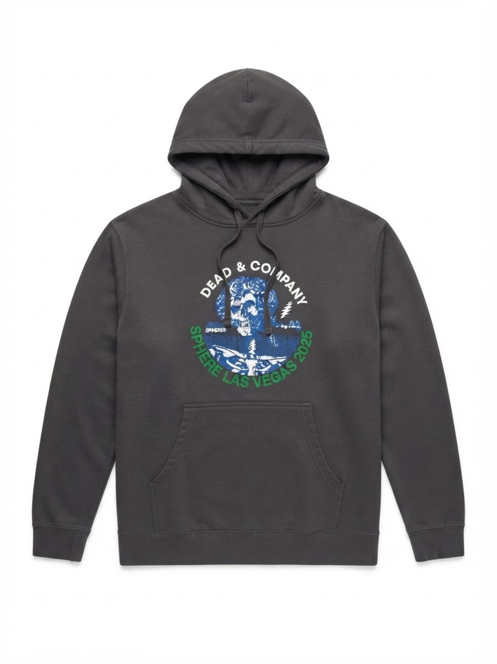 Dead & Company Charcoal Graphic Hoodie - Sphere Las Vegas 2025